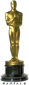 [Oscar statuette]