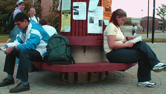 [Two on bench]