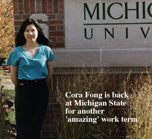 [Fong at MSU sign]