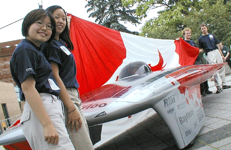 [Solar car]