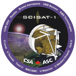 [scisat-1 logo]