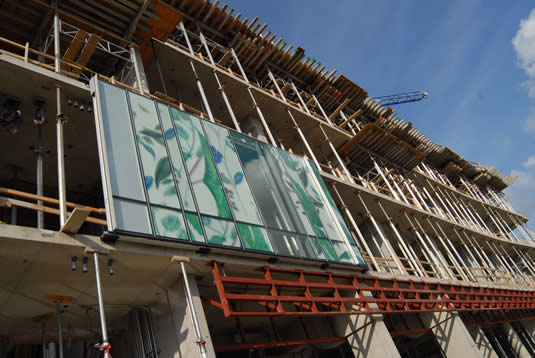 Pharmacy building site July 2007