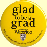 [Glad to Be a Grad button]