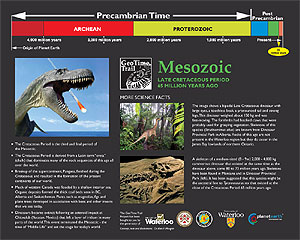 [Dense with information about the Mesozoic]
