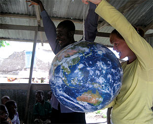 Megan Puchniak in Ghana