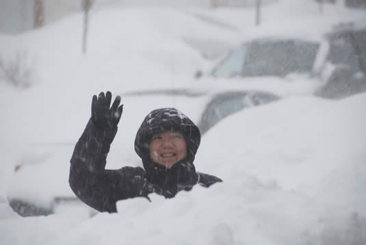 March 8/08 snowstorm in waterloo