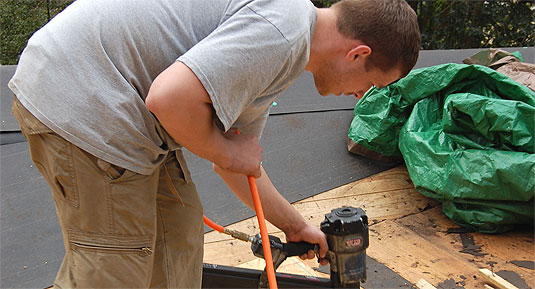 [Student with power tool]