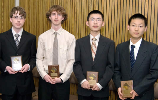 High school students from Canada at IOI 2008