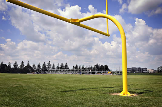 View of new Warrior Field