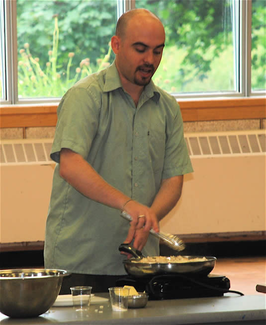 Daniel Bender, U of T, at Grebel workshop