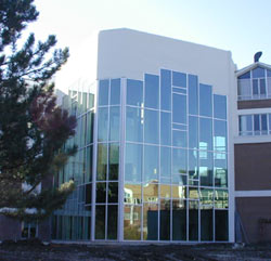 Conrad Grebel University College atrium