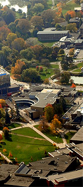 [More of campus in fall colours]