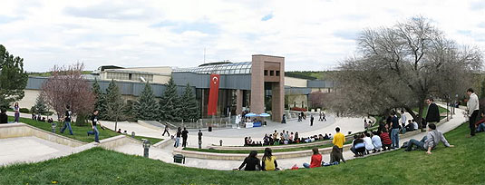 [Building and landscape at METU]