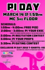 Pi Day poster