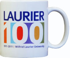 [WLU centennial mug]