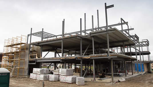 The current state of the Stratford campus building.