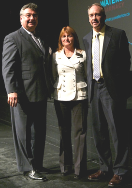 Marshall Moleschi, Nancy Waite, and David Edwards.