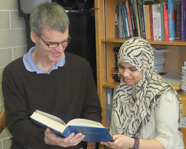 Basila Abdu and David Brush.