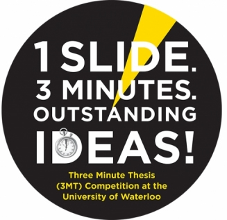 3 Minute Thesis logo.