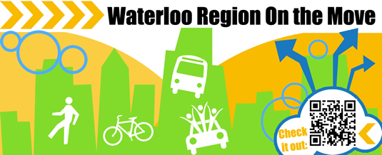 Waterloo Region on the Move event graphic.