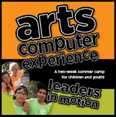 Arts Computer Experience logo.