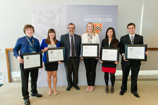 Liam Horne, Jessica Peixoto, Feridun Hamdullahpur, Laura Sevick, Erin Wong, Skye Wattie. Absent: Andrew Andrade.