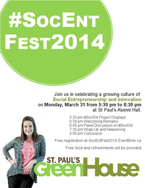 Social Entrepreneur Fest poster.