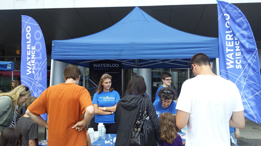 An image of last year's Discovery Square event.