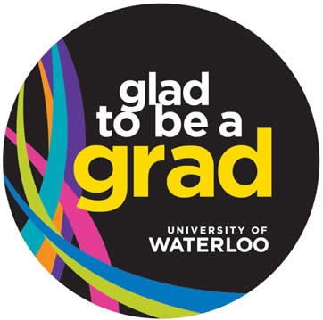 Glad to be a Grad sticker.