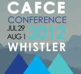 CAFCE 2012 poster.