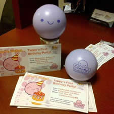 Tappy stress balls.