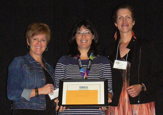 Brenda Mallat, Diana DeCarvalho, and Katherine Trask.