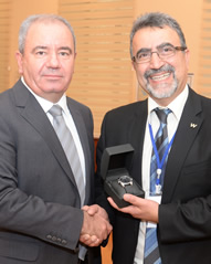 Minister of Communications and Information technologies Ali Abbasov and Feridun Hamdullahpur.