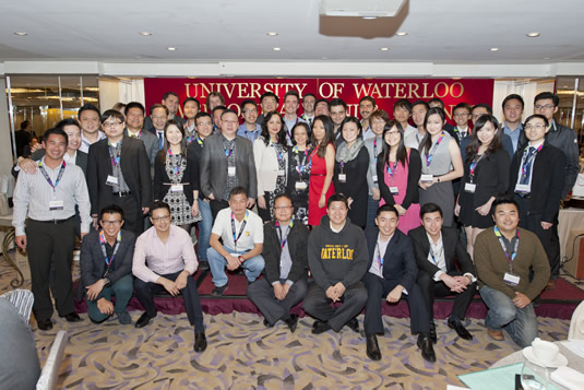 Hong Kong alumni group photo.