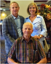 Steve Menich Jr., Steve Menich Sr., and Mary Ellen.