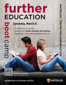 Further Education Bootcamp poster.