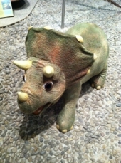 Trish the Triceratops.